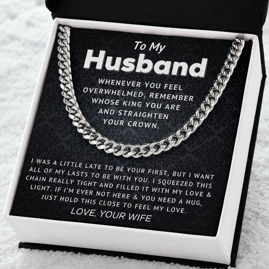 Cuban Link Chain Gift for Husband – Stylish & Meaningful Gift